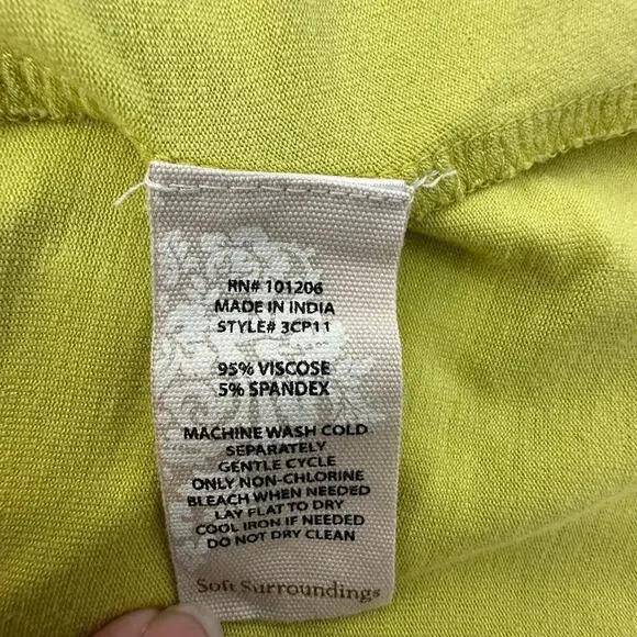 Soft Surroundings Petite Pleated Stretch Knit Swing Dress (MP) - Picture 8 of 8